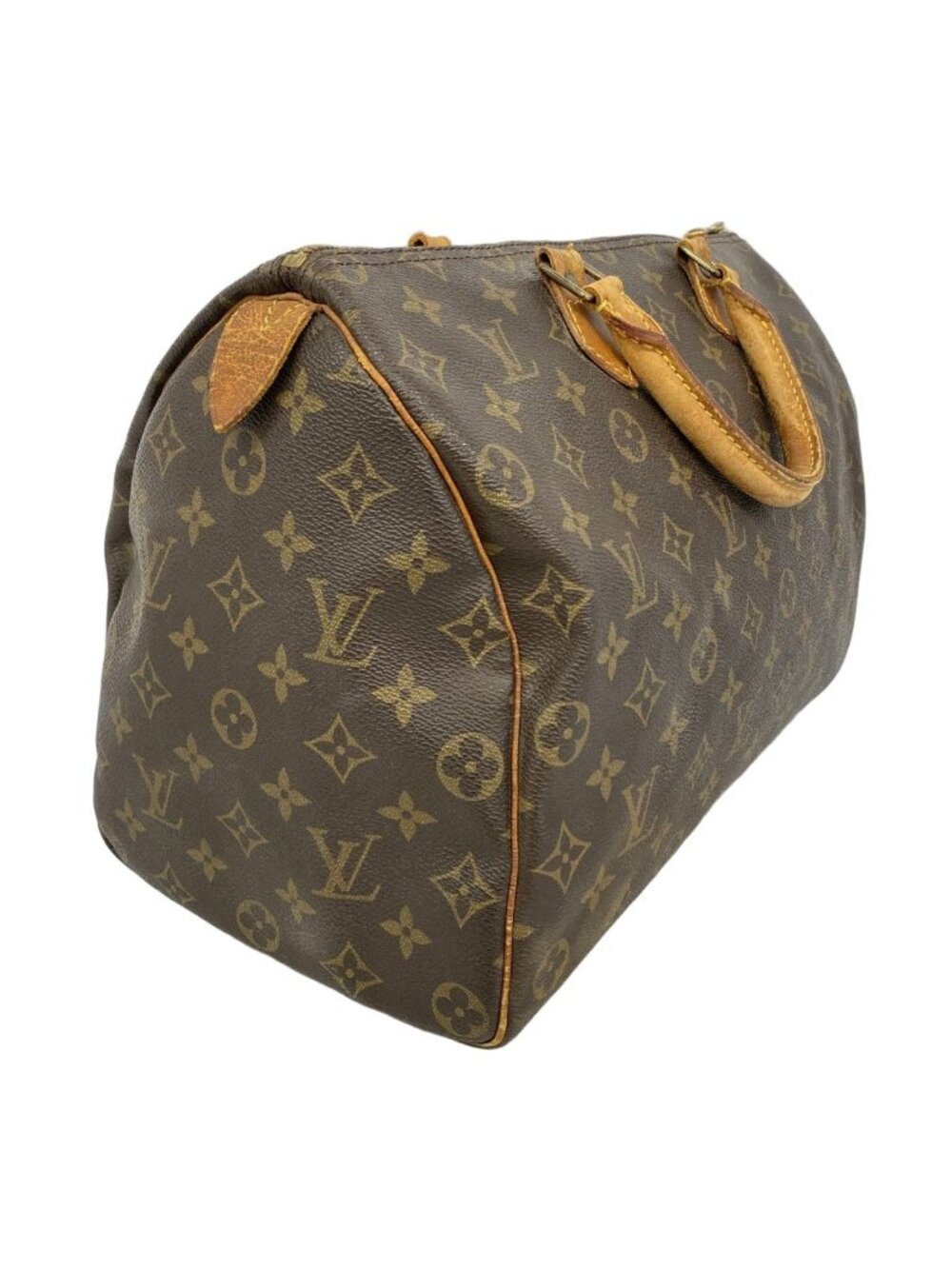 Louis Vuitton Handbag Monogram Speedy 35 Brown - Picture 2 of 10